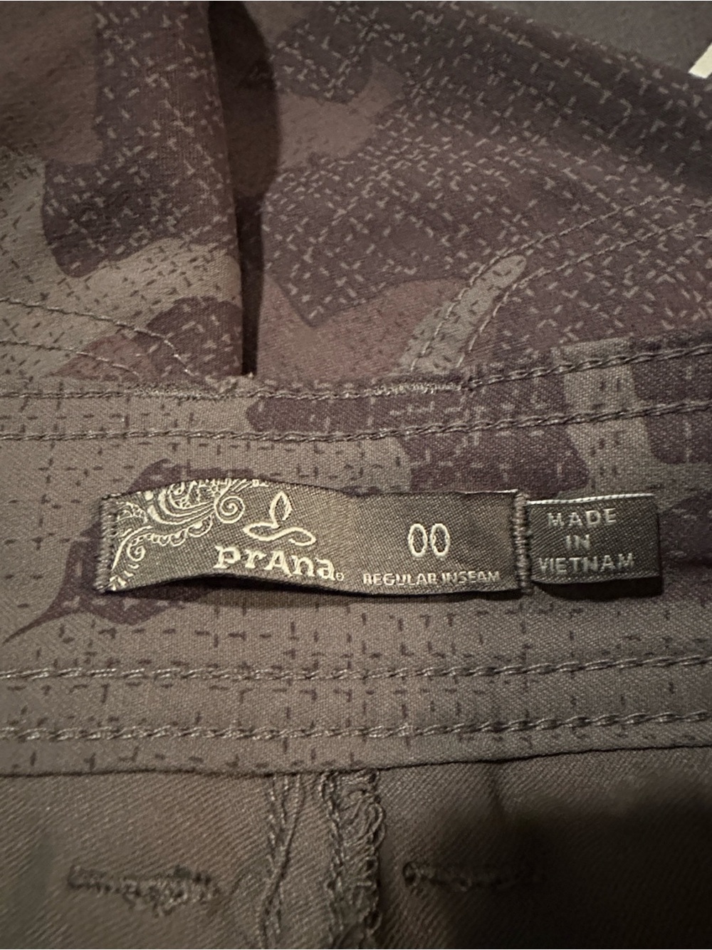 prAna Women's Halle Lavender Camo Pants